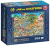 Jumbo - 3000 piece - Jan Van Haasteren 10th Anniversary #8 Holiday Jitters -jigsaws-The Games Shop