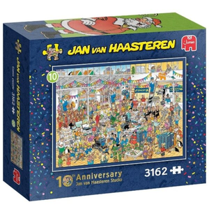 Jumbo - 3000 piece - Jan Van Haasteren 10th Anniversary #10 The Studio  