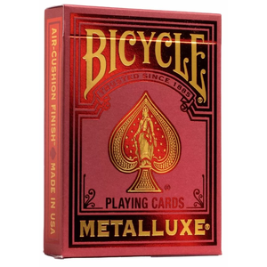 Bicycle - Single Deck MetalLuxe Red