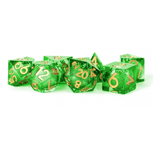 MDG Dice - Elixir Liquid Core Polyhedral Set - Aegis of Hope