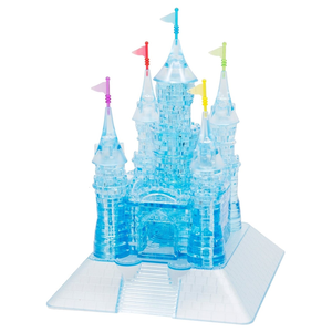 3D Crystal Puzzle - Grand Castle Dark Blue