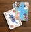 Popcorn Blue - Australian Birds and Flowers Playing Cards 