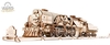 Ugeqars - V-express Steam Train with Tender-construction-models-craft-The Games Shop