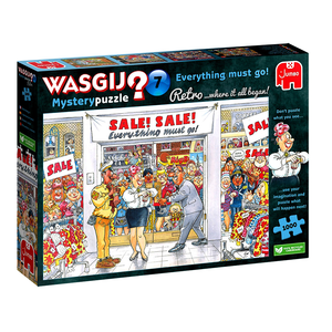 Jumbo - 1000 Piece Wasgij Mystery - Retro #7 Everything Must Go!