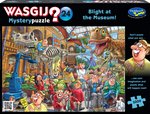 Wasgij Mystery - #24 Blight at the Museum-jigsaws-The Games Shop