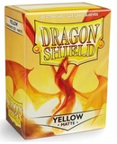 Dragon Shield - Box 100 - Yellow Matte-trading card games-The Games Shop