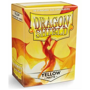 Dragon Shield - Box 100 - Yellow Matte