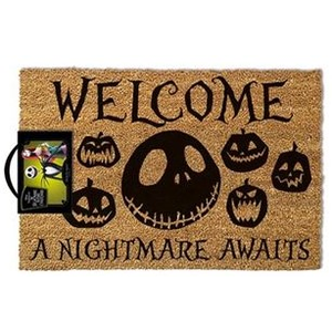 Door Mat - Nightmare Before Christmas Nightmare Awaits