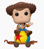Pop Vinyl - Disney 100th Anniversary - Toy Story Woody on Luxo Ball Train Carriage-collectibles-The Games Shop