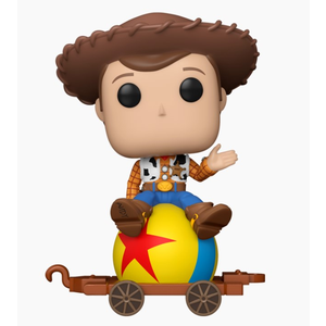 Pop Vinyl - Disney 100th Anniversary - Toy Story Woody on Luxo Ball Train Carriage