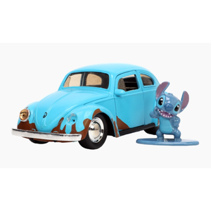 Lilo & Stitch - VW Beetle 1:32 Scale with Stitch Figure