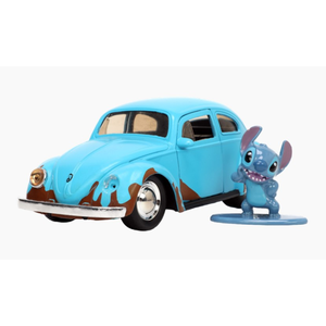 Lilo & Stitch - VW Beetle 1:32 Scale with Stitch Figure