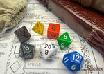 Chessex - Polyhedral Set (7) - Opaque Nostalgia GM & Beginner Player-gaming-The Games Shop