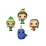 Pocket Pop Vinyl - Elf - Tree Holiday 4 Pack Box Set 