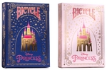 Bicycle - Single Deck Disney Princess Pink or Blue (each)-card & dice games-The Games Shop