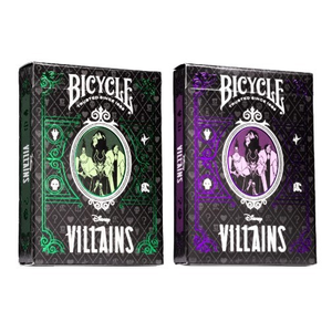 Bicycle - Single Deck Disney Villains Purple or Green (each)