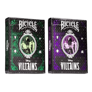 Bicycle - Single Deck Disney Villains Purple or Green (each)