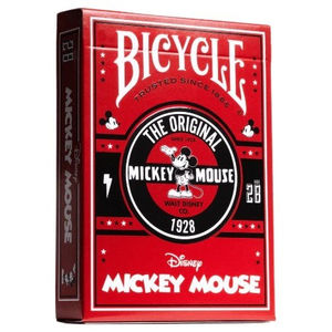 Bicycle - Single Deck Disney Mickey Classic Red