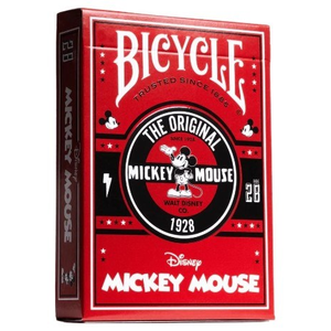 Bicycle - Single Deck Disney Mickey Classic Red