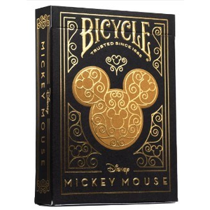 Bicycle - Single Deck Disney Mickey Black & Gold