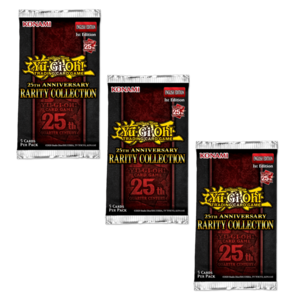 Yu-Gi-Oh - 25th Anniversary Rarity Collection 3 Pack Tuckbox