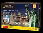Cubic 3D - National Geographic - Empire State Building-construction-models-craft-The Games Shop