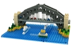 Nanoblock - Medium - Sydney Harbour Bridge-construction-models-craft-The Games Shop