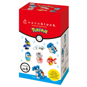 Nanoblock - Mini Pokemon Box - Water Type