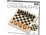 Chess and Draughts Set - Solid Wood
