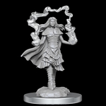 D&D Nolzurs Marvelous Unpainted Miniatures Dark Spellcaster & Flameskulls-gaming-The Games Shop
