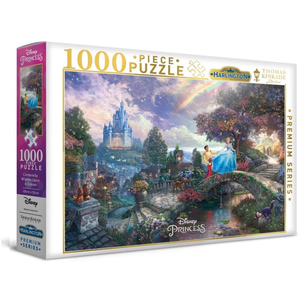 Harlington - 1000 Piece - Kinkade Disney Cinderalla Wishes Upon a Dream