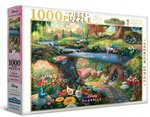 Harlington - 1000 Piece - Kinkade Disney - Alice in Wonderland-jigsaws-The Games Shop