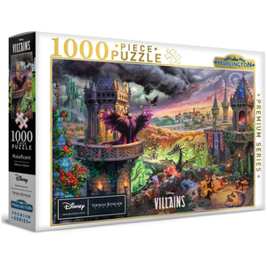 Harlington - 1000 Piece - Kinkade Disney Maleficent