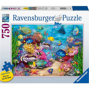 Ravensburger - 750 Piece Large Format - Tropical Reef Life