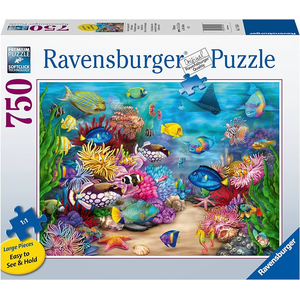 Ravensburger - 750 Piece Large Format - Tropical Reef Life