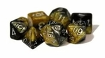 Dice - Halfsies Polyhedral Set (7) - Da Vinci-gaming-The Games Shop