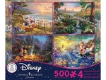 Ceaco - KinKade Disney Dreams 4x500 Piece Series 10-jigsaws-The Games Shop