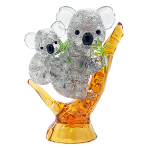 3D Crystal Puzzle - Koala & Baby