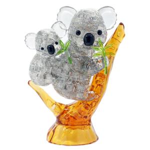 3D Crystal Puzzle - Koala & Baby