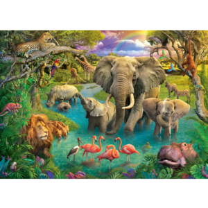 RGS - 1500 Piece - African Watering Hole