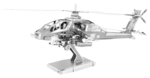 Metal Earth - AH-64 Apache-construction-models-craft-The Games Shop