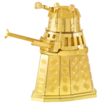 Metal Earth - Dr Who Gold Dalek-construction-models-craft-The Games Shop