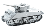 Metal Earth - Sherman Tank-construction-models-craft-The Games Shop