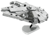 Metal Earth Iconx - Star Wars Millennium Falcon-construction-models-craft-The Games Shop