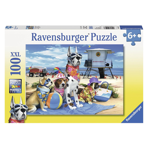 Ravensburger 100 piece - No Dog's on the Beach