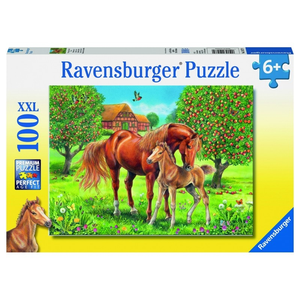 Ravensburger 100 piece - Horses in the Field