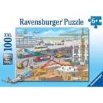 Ravensburger 100 piece - Construction Site at the Airport-jigsaws-The Games Shop