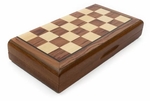 Chess Set - Magnetic 30cm Folding Wood-chess-The Games Shop