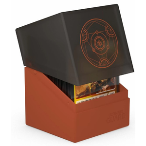 Ultimate Guard - Deck Box 100 Count - Druidic Secrets Boulder Impetus (Dark Orange)