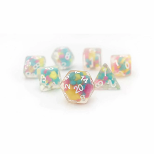 Sirius Dice - Polyhedral Set (7) - Lucky Charm Glow